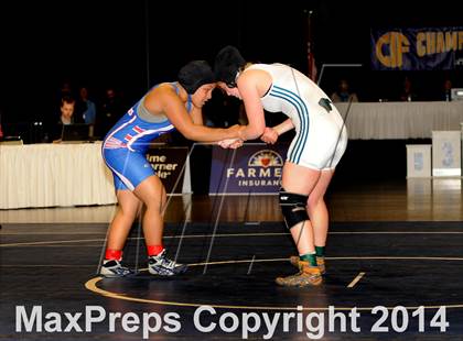 Thumbnail 1 in CIF State Girls Wrestling Championships (Finals) photogallery.