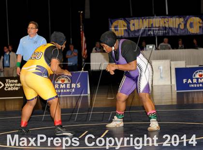 Thumbnail 1 in CIF State Girls Wrestling Championships (Finals) photogallery.