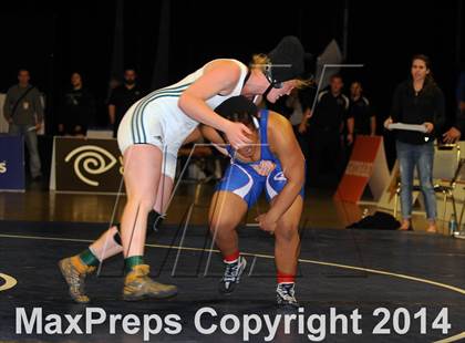 Thumbnail 1 in CIF State Girls Wrestling Championships (Finals) photogallery.