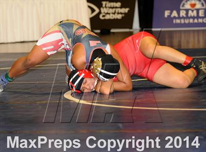 Thumbnail 1 in CIF State Girls Wrestling Championships (Finals) photogallery.