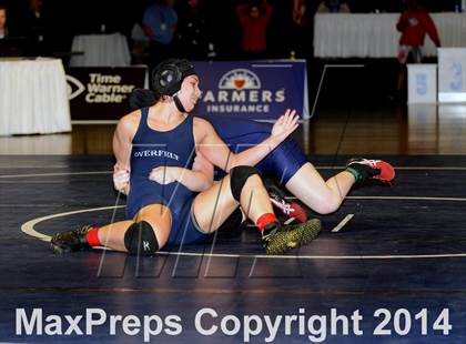 Thumbnail 3 in CIF State Girls Wrestling Championships (Finals) photogallery.