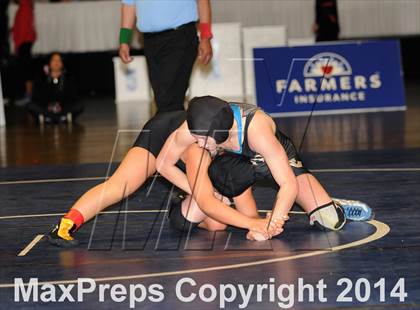 Thumbnail 1 in CIF State Girls Wrestling Championships (Finals) photogallery.