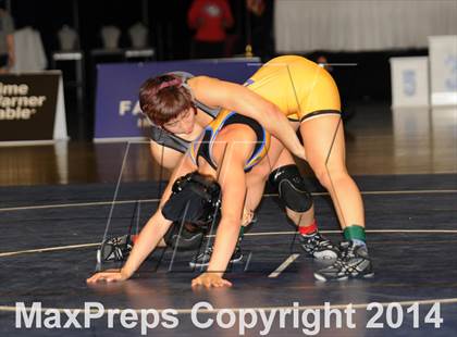 Thumbnail 1 in CIF State Girls Wrestling Championships (Finals) photogallery.