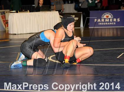 Thumbnail 3 in CIF State Girls Wrestling Championships (Finals) photogallery.