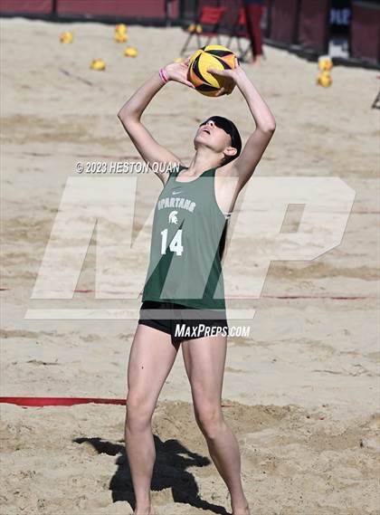 Thumbnail 2 in South vs. Capistrano Valley Christian (CIF-SS D2 Semi-Final) photogallery.