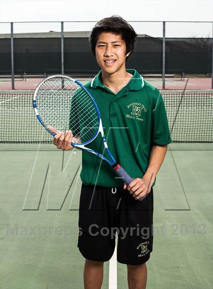 Thumbnail 1 in Monterey Trail Boys Tennis Team and Individual Photos photogallery.