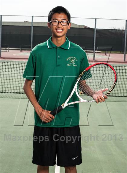 Thumbnail 3 in Monterey Trail Boys Tennis Team and Individual Photos photogallery.
