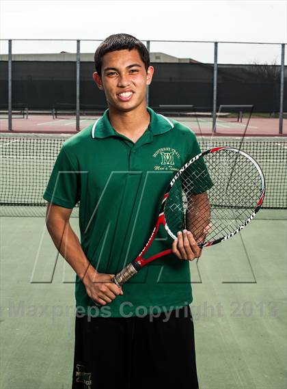 Thumbnail 2 in Monterey Trail Boys Tennis Team and Individual Photos photogallery.