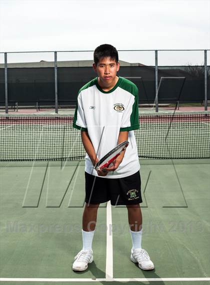 Thumbnail 1 in Monterey Trail Boys Tennis Team and Individual Photos photogallery.