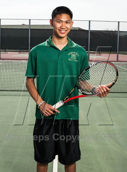 Thumbnail 2 in Monterey Trail Boys Tennis Team and Individual Photos photogallery.