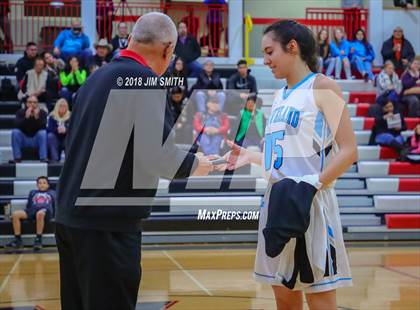 Thumbnail 3 in Farmington vs. Cleveland (Albuquerque Academy Joe Armijo Basketball Classic) photogallery.