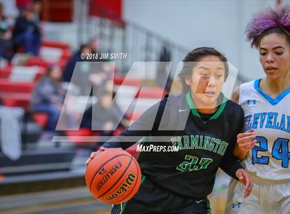Thumbnail 3 in Farmington vs. Cleveland (Albuquerque Academy Joe Armijo Basketball Classic) photogallery.