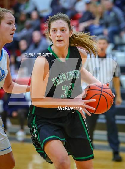 Thumbnail 1 in Farmington vs. Cleveland (Albuquerque Academy Joe Armijo Basketball Classic) photogallery.