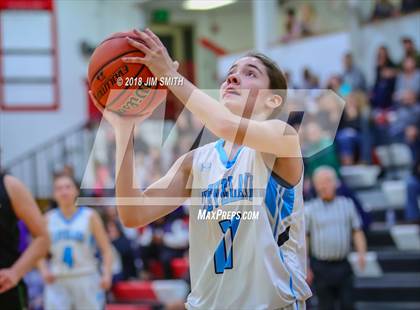 Thumbnail 2 in Farmington vs. Cleveland (Albuquerque Academy Joe Armijo Basketball Classic) photogallery.