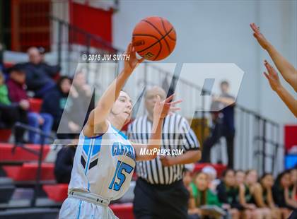 Thumbnail 3 in Farmington vs. Cleveland (Albuquerque Academy Joe Armijo Basketball Classic) photogallery.