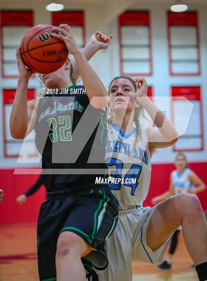 Thumbnail 1 in Farmington vs. Cleveland (Albuquerque Academy Joe Armijo Basketball Classic) photogallery.