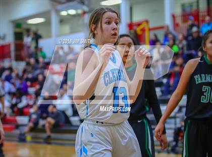 Thumbnail 1 in Farmington vs. Cleveland (Albuquerque Academy Joe Armijo Basketball Classic) photogallery.
