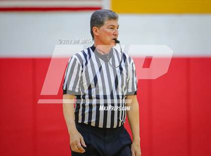 Thumbnail 1 in Farmington vs. Cleveland (Albuquerque Academy Joe Armijo Basketball Classic) photogallery.