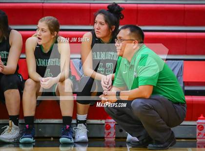 Thumbnail 3 in Farmington vs. Cleveland (Albuquerque Academy Joe Armijo Basketball Classic) photogallery.