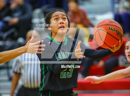 Thumbnail 1 in Farmington vs. Cleveland (Albuquerque Academy Joe Armijo Basketball Classic) photogallery.