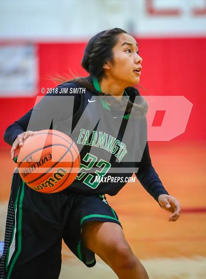 Thumbnail 3 in Farmington vs. Cleveland (Albuquerque Academy Joe Armijo Basketball Classic) photogallery.