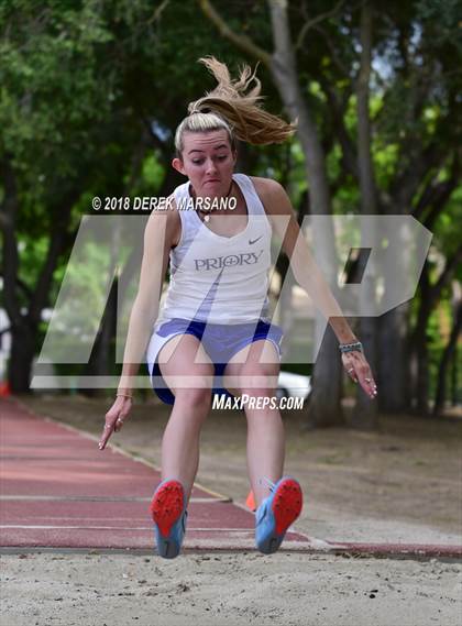 Thumbnail 1 in WBAL Trials (Girls Long Jump) photogallery.