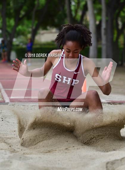 Thumbnail 2 in WBAL Trials (Girls Long Jump) photogallery.