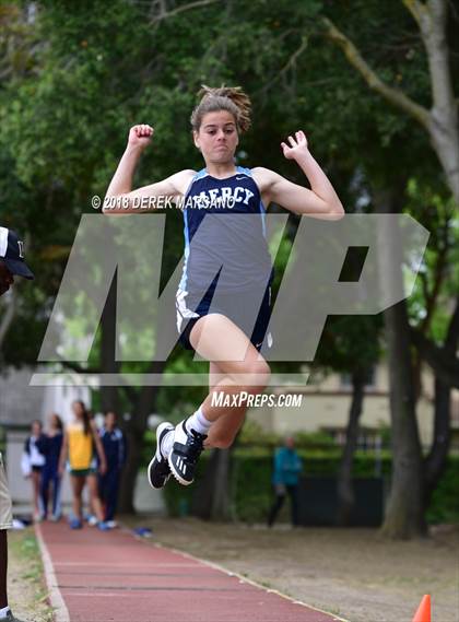 Thumbnail 2 in WBAL Trials (Girls Long Jump) photogallery.