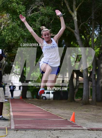 Thumbnail 2 in WBAL Trials (Girls Long Jump) photogallery.