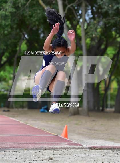 Thumbnail 1 in WBAL Trials (Girls Long Jump) photogallery.