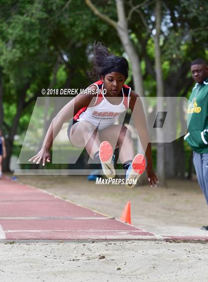 Thumbnail 2 in WBAL Trials (Girls Long Jump) photogallery.
