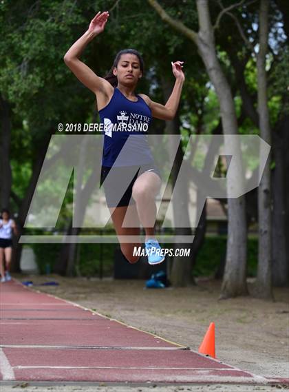 Thumbnail 2 in WBAL Trials (Girls Long Jump) photogallery.
