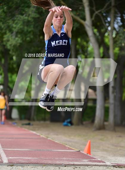 Thumbnail 2 in WBAL Trials (Girls Long Jump) photogallery.