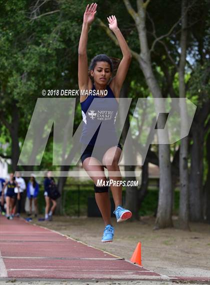 Thumbnail 3 in WBAL Trials (Girls Long Jump) photogallery.