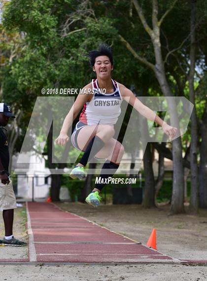 Thumbnail 2 in WBAL Trials (Girls Long Jump) photogallery.