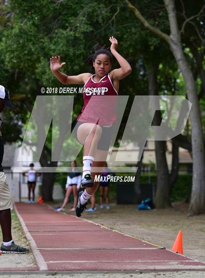 Thumbnail 3 in WBAL Trials (Girls Long Jump) photogallery.