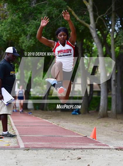 Thumbnail 3 in WBAL Trials (Girls Long Jump) photogallery.