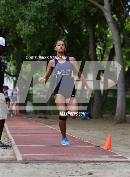 Thumbnail 3 in WBAL Trials (Girls Long Jump) photogallery.