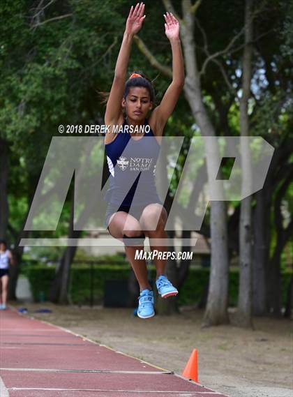 Thumbnail 3 in WBAL Trials (Girls Long Jump) photogallery.