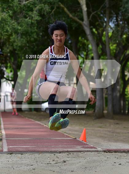 Thumbnail 3 in WBAL Trials (Girls Long Jump) photogallery.