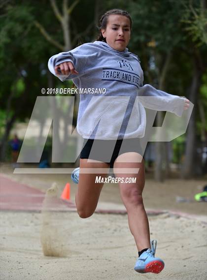 Thumbnail 3 in WBAL Trials (Girls Long Jump) photogallery.