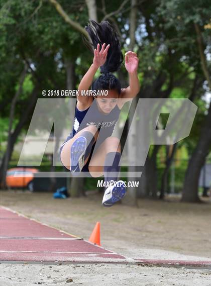 Thumbnail 1 in WBAL Trials (Girls Long Jump) photogallery.