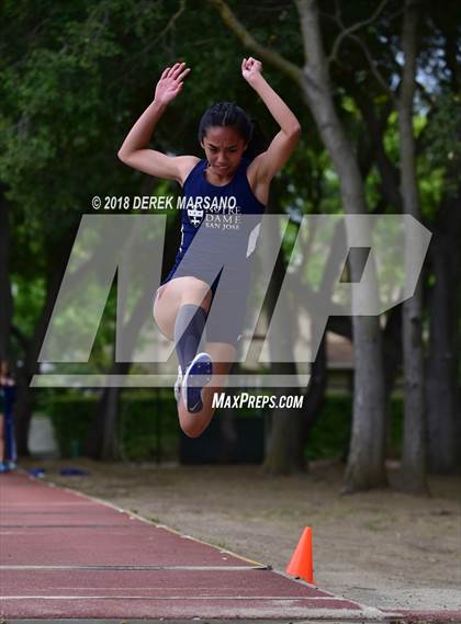Thumbnail 1 in WBAL Trials (Girls Long Jump) photogallery.