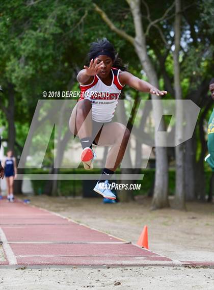 Thumbnail 1 in WBAL Trials (Girls Long Jump) photogallery.