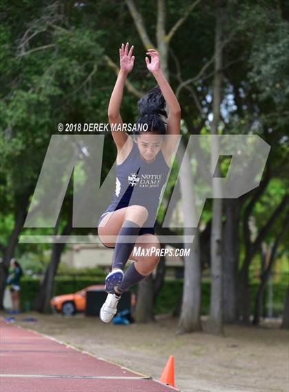 Thumbnail 3 in WBAL Trials (Girls Long Jump) photogallery.