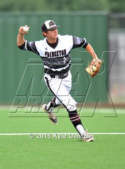 Thumbnail 2 in Sanger vs Princeton (UIL 4A Region 2 Area) photogallery.