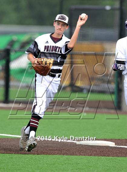 Thumbnail 2 in Sanger vs Princeton (UIL 4A Region 2 Area) photogallery.