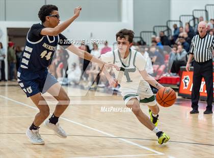 Thumbnail 3 in University vs. Covenant Christian (IHSAA 2A Sectional 42 First Round) photogallery.