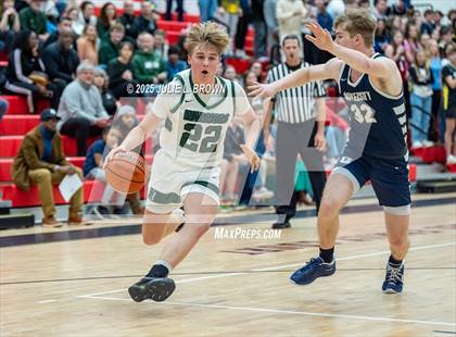 Thumbnail 2 in University vs. Covenant Christian (IHSAA 2A Sectional 42 First Round) photogallery.
