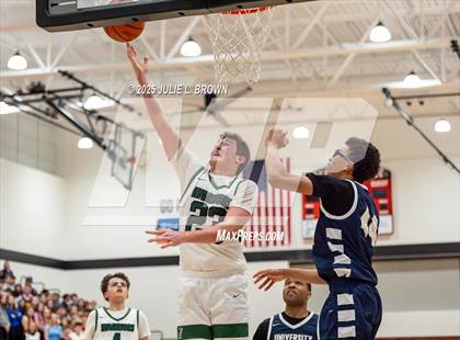 Thumbnail 1 in University vs. Covenant Christian (IHSAA 2A Sectional 42 First Round) photogallery.